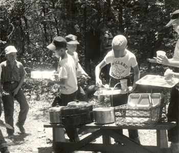 Children at a summer camp